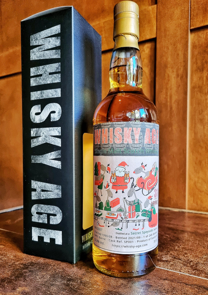 Whisky AGE No.007 Secret Speyside 1990/2021 31yo, Refill Barrel, 52.5%