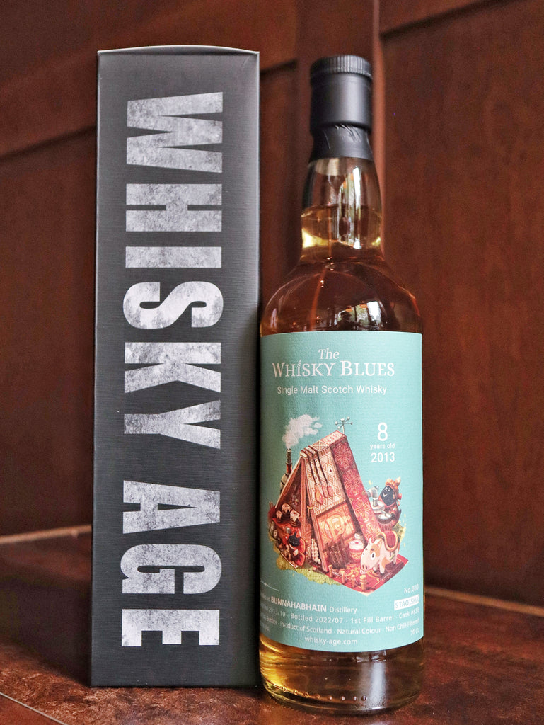 The Whisky Blues Bunnahabhain Staoisha 2013 8yo 1st Fill Barrel, 59.1%