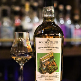 The Whisky Blues Irish Whiskey (Cooley) 2001 21yo, Bourbon Barrel, 54%