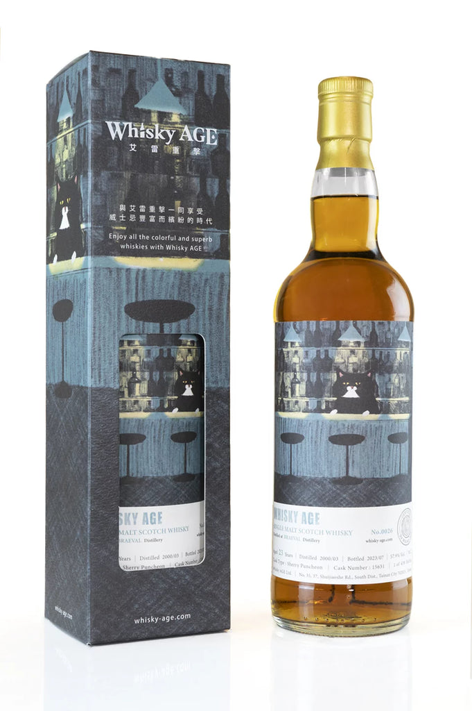 Whisky Age No.26 Braeval 2000/2023 23yo Sherry Puncheon, 57.9%