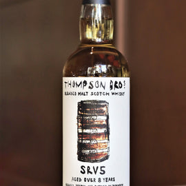 Thompson Bros SRV5 Blended Malt Scotch Whisky, Aged Over 8 Years