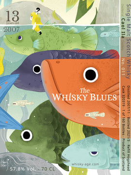 The Whisky Blues, No.011, Caol Ila 2007/2021 13yo, Refill Hogshead, 57.8%