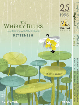 The Whisky Blues, No.012, Secret Highland, 1996/2021 25yo, Hogshead, 49.5%
