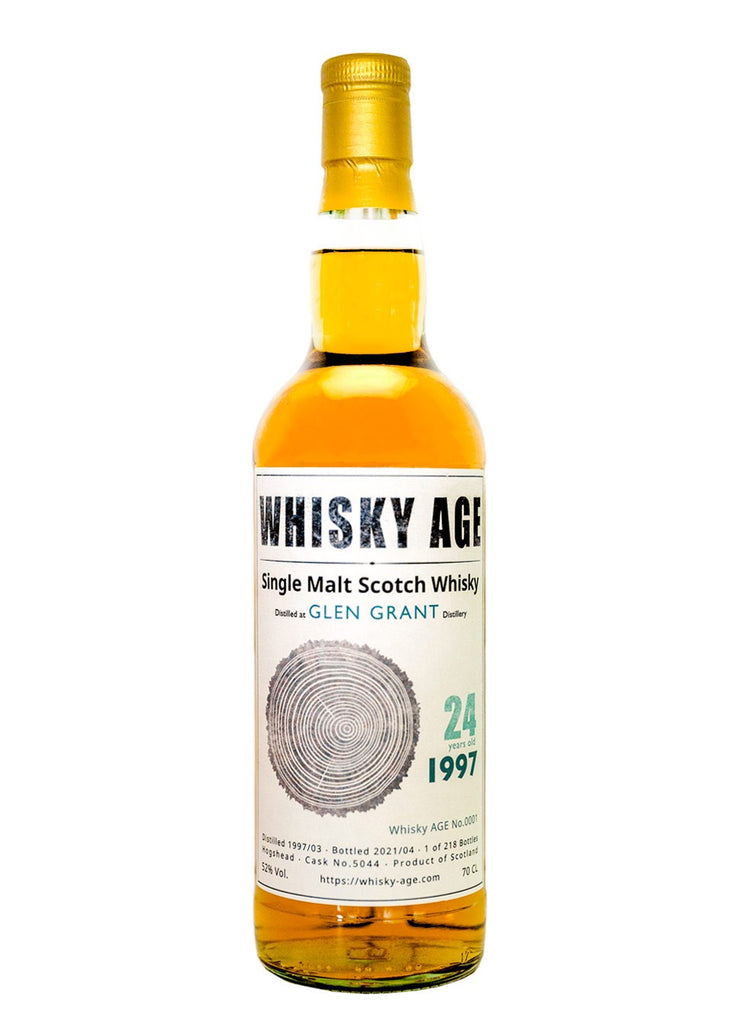 Whisky AGE, No.001, Glen Grant, 1997/2021 24yo, Hogshead #5044, 52.0%
